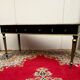 Black lacquered desk in 19th century louis xvi style