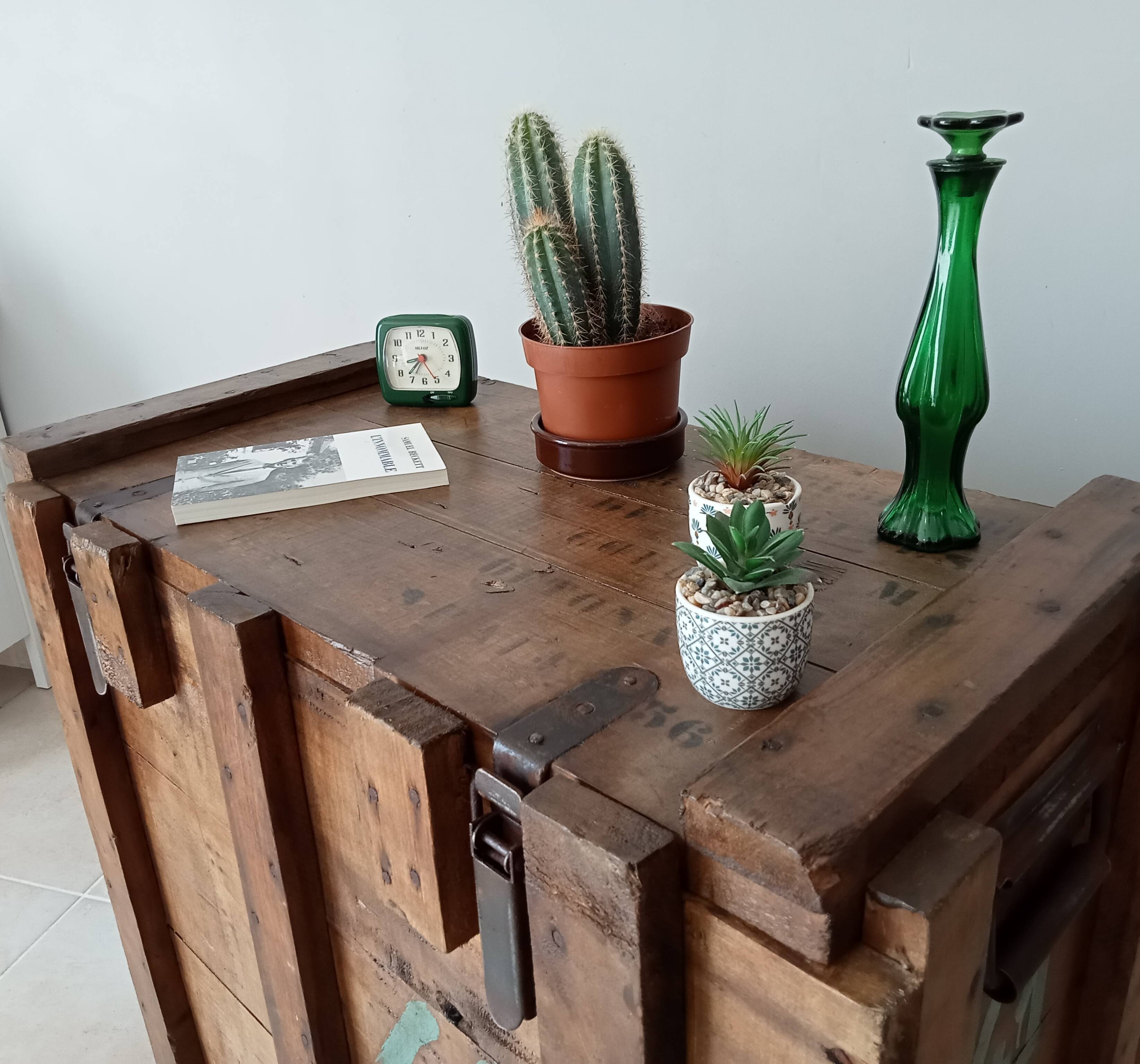 Old military trunk 40/50s