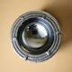 Ridged circular tray, solid aluminium, Spain, 1980s