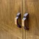 English student wardrobe made of walnut from the 1930s