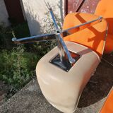 Set of 4 vintage Steelcase Strafor office chairs by Randall Buck.