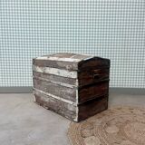 White patinated trunk
