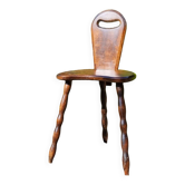 1950s chalet tripod chair