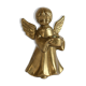 Bougeoir angelot en laiton