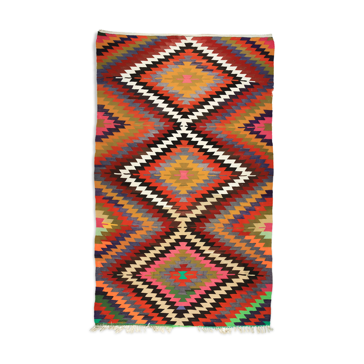 Anatolian handmade kilim rug 314 cm x 290 cm