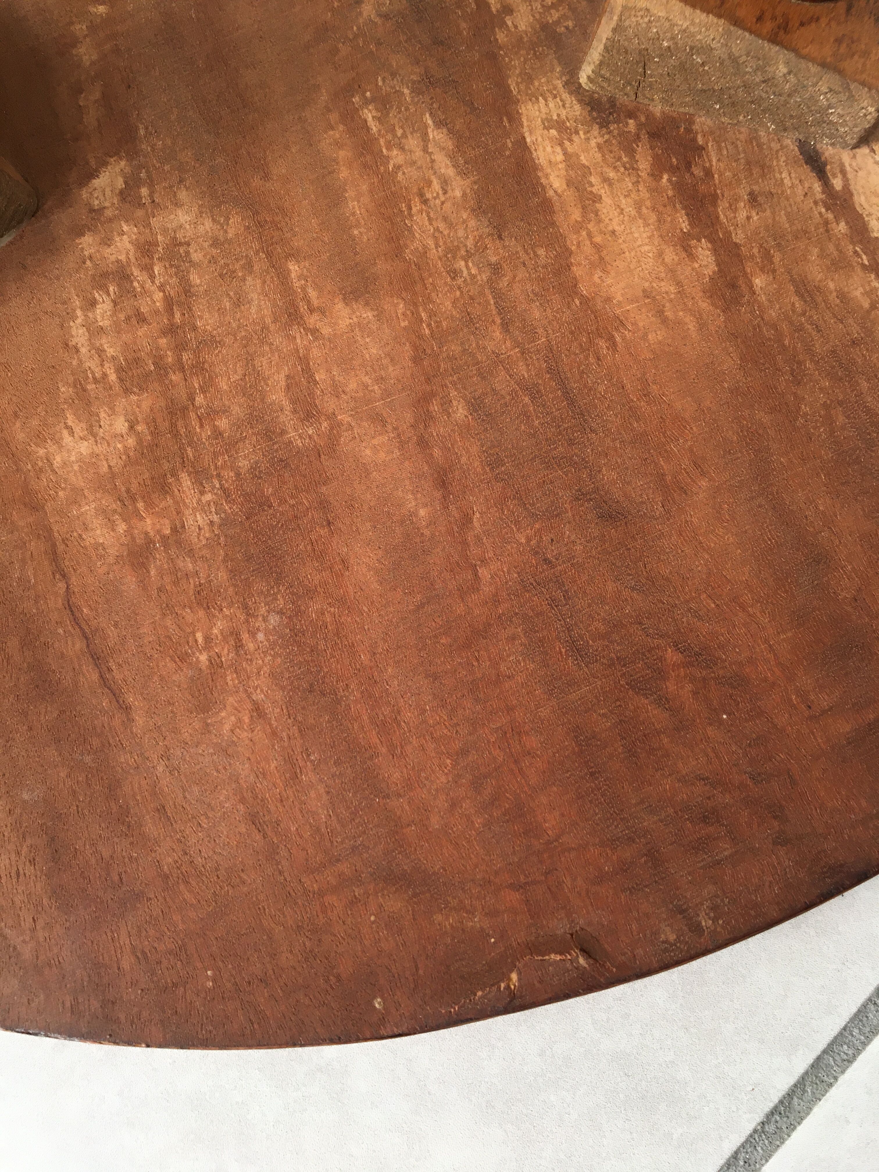 Tripod side coffee table 60s