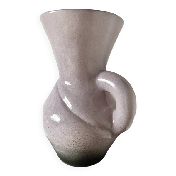 Grand vase céramique dlg Jouve Chambost 1960 france Vintage