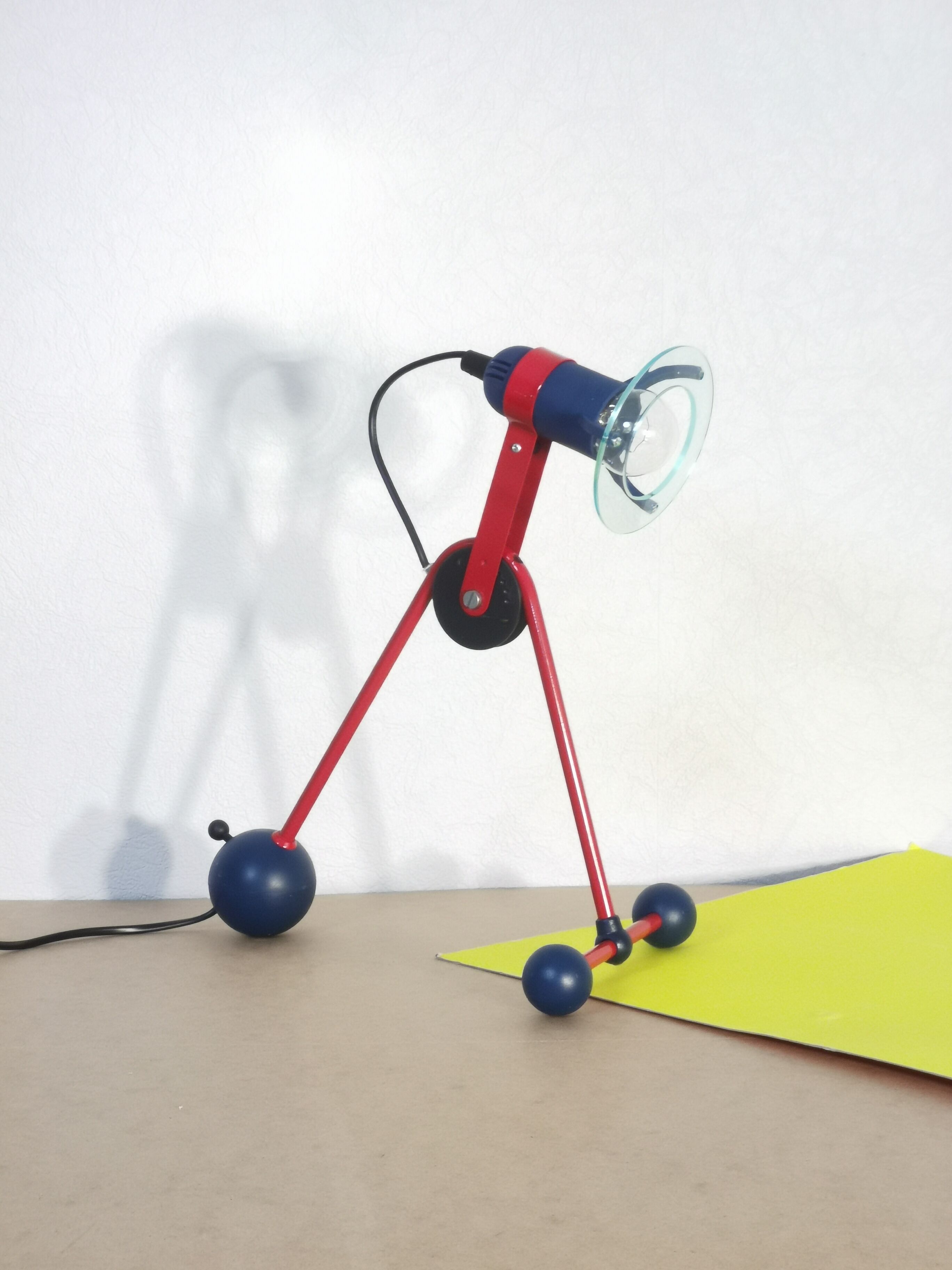 Lampe orientable postmoderne, 1980