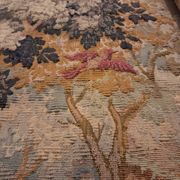 Tapisserie de laine "Verdure Flamande" de la manufacture Robert Four