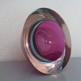 Sommerso Murano Glass Bowls by Flavio Poli, 1960s, Set of 4