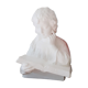 Plaster bust reading child