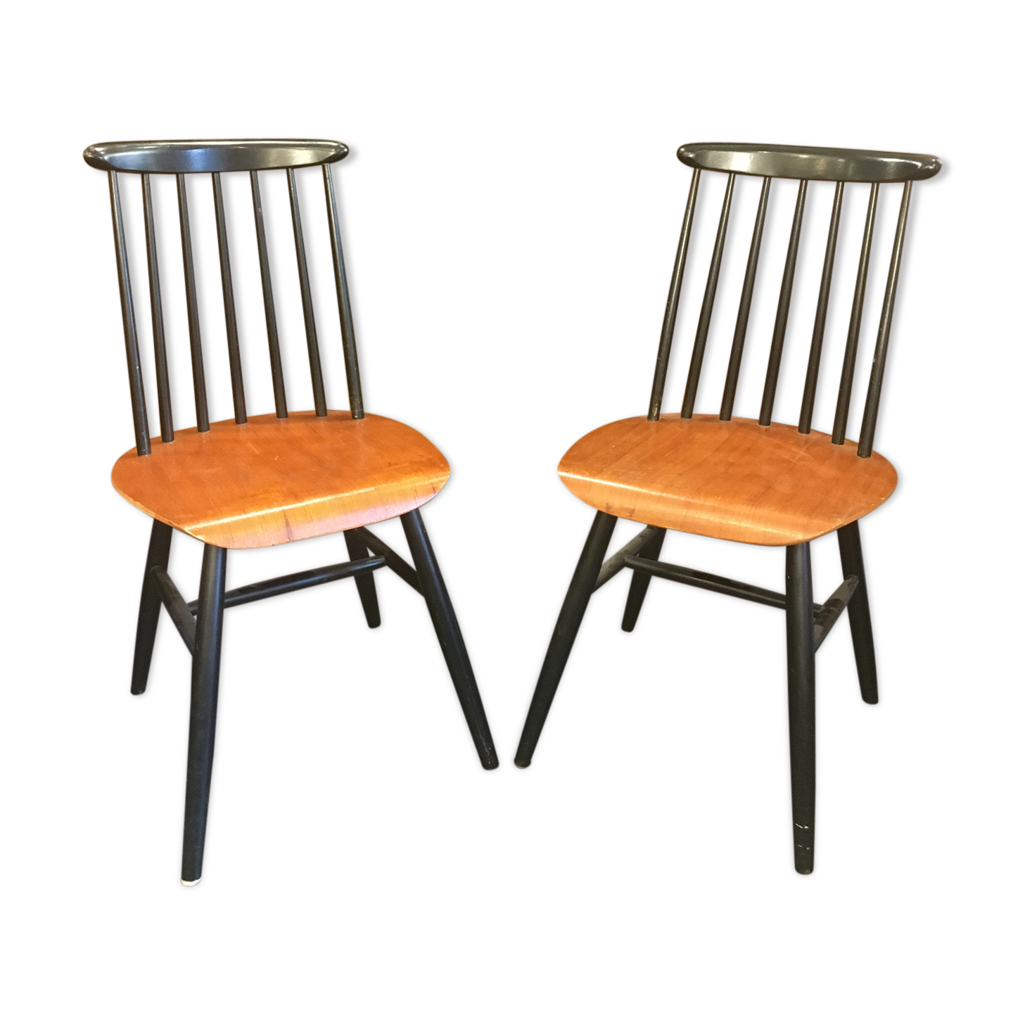 Paire de chaises Fanett d'Ilmari tapiovaara circa 1950