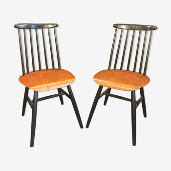 Pair of chairs Fanett, Ilmari tapiovaara, circa 1950