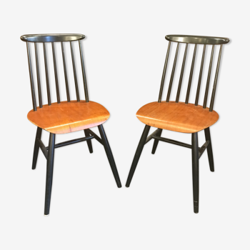 Paire de chaises Fanett d'Ilmari tapiovaara circa 1950