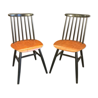 Pair of chairs Fanett, Ilmari tapiovaara, circa 1950