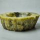 Yellow alabaster ashtray by Romano Bianchi, Italy, 1970