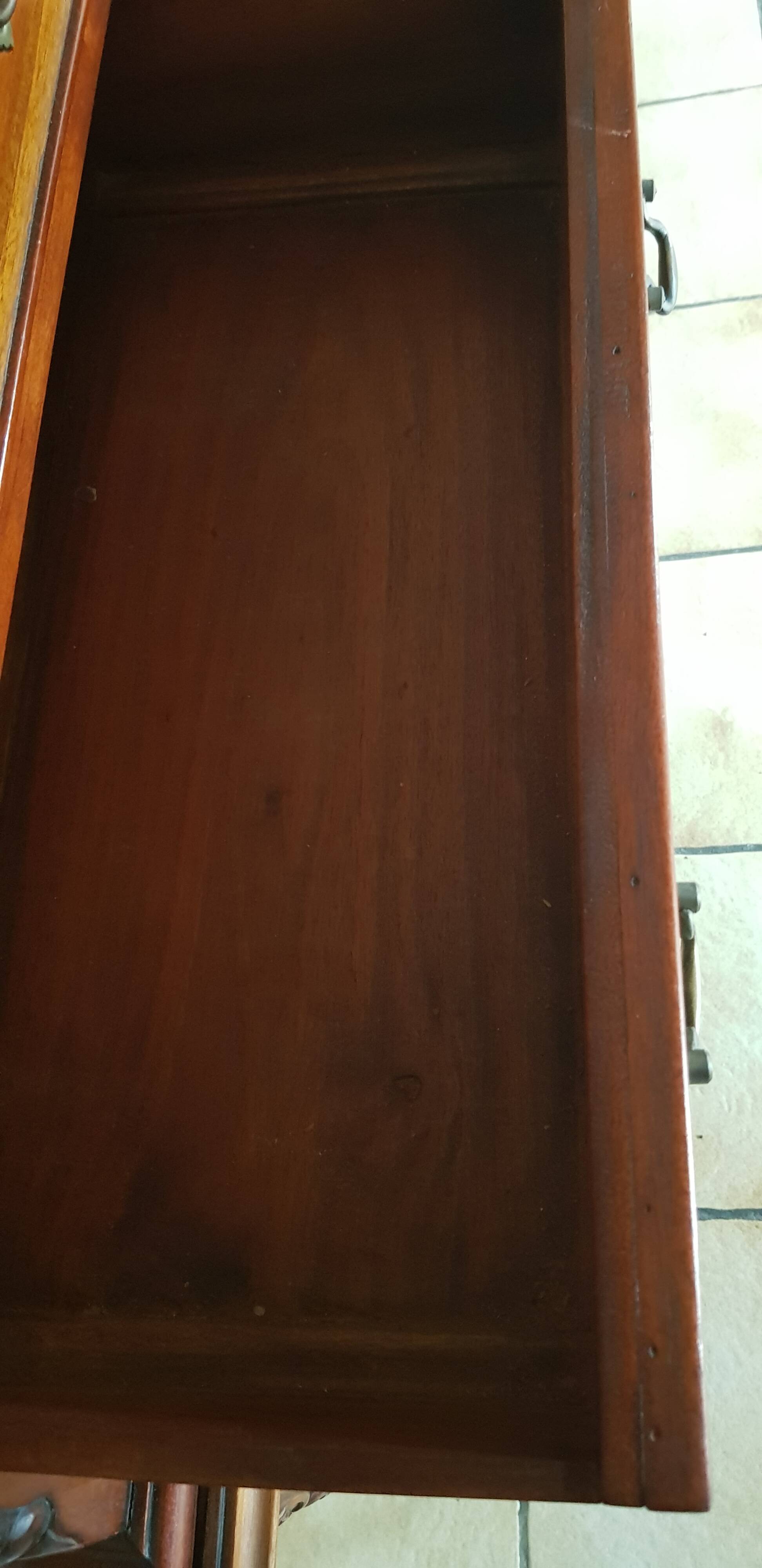 High chest of drawers
