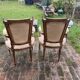 Paire de fauteuil cabriolet Louis 16