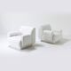 Pair of armchairs attributed to Eberhardt Geißler, Veb Möbel Industrie, 70s