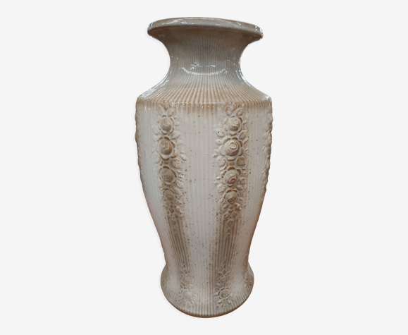 Vase décor de roses W Germany