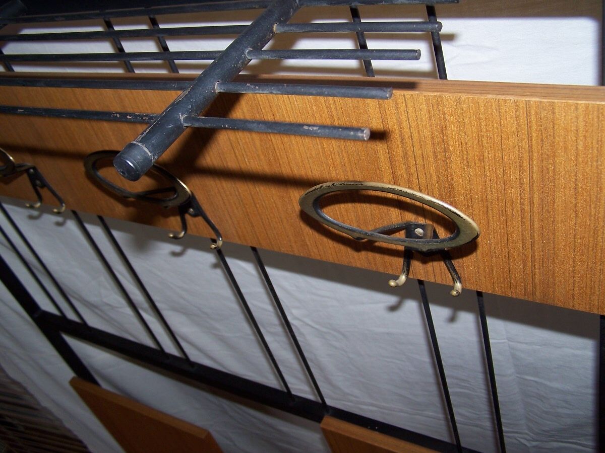 Modernist coatrack, scandinavian style 60