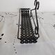 Spice rack in black openwork metal