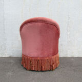 Vintage pink toad chair