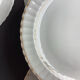 Lot de 12 anciennes assiettes à dessert porcelaine B &Cie