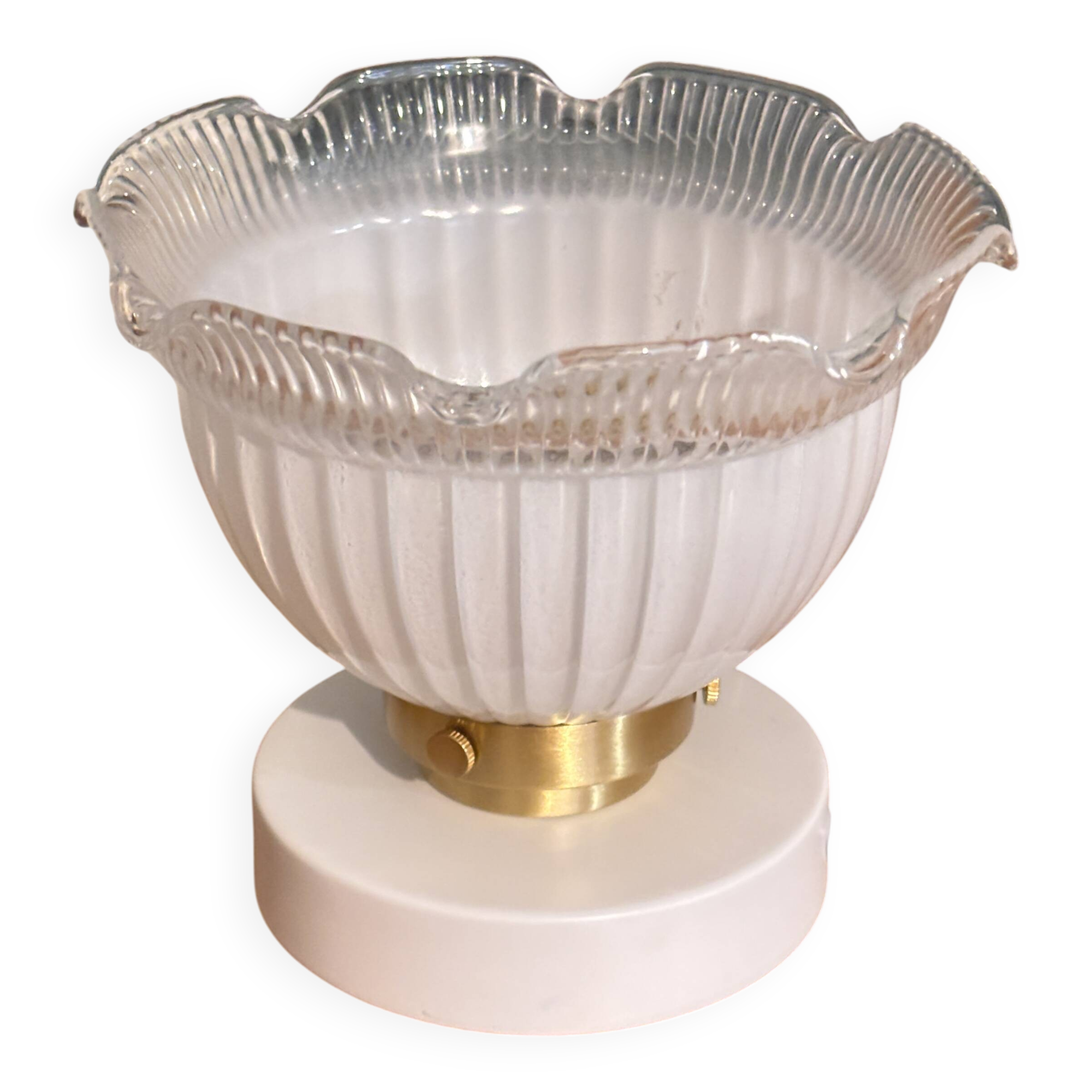 White table lamp