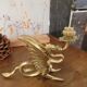 Bronze chandelier dragon no. 1