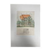 Planche d'architecture