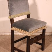 12 chaises espagnoles en hêtre