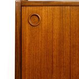 Scandinavian bookcase with cabinet