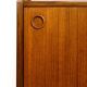 Bibliothèque scandinave avec armoire