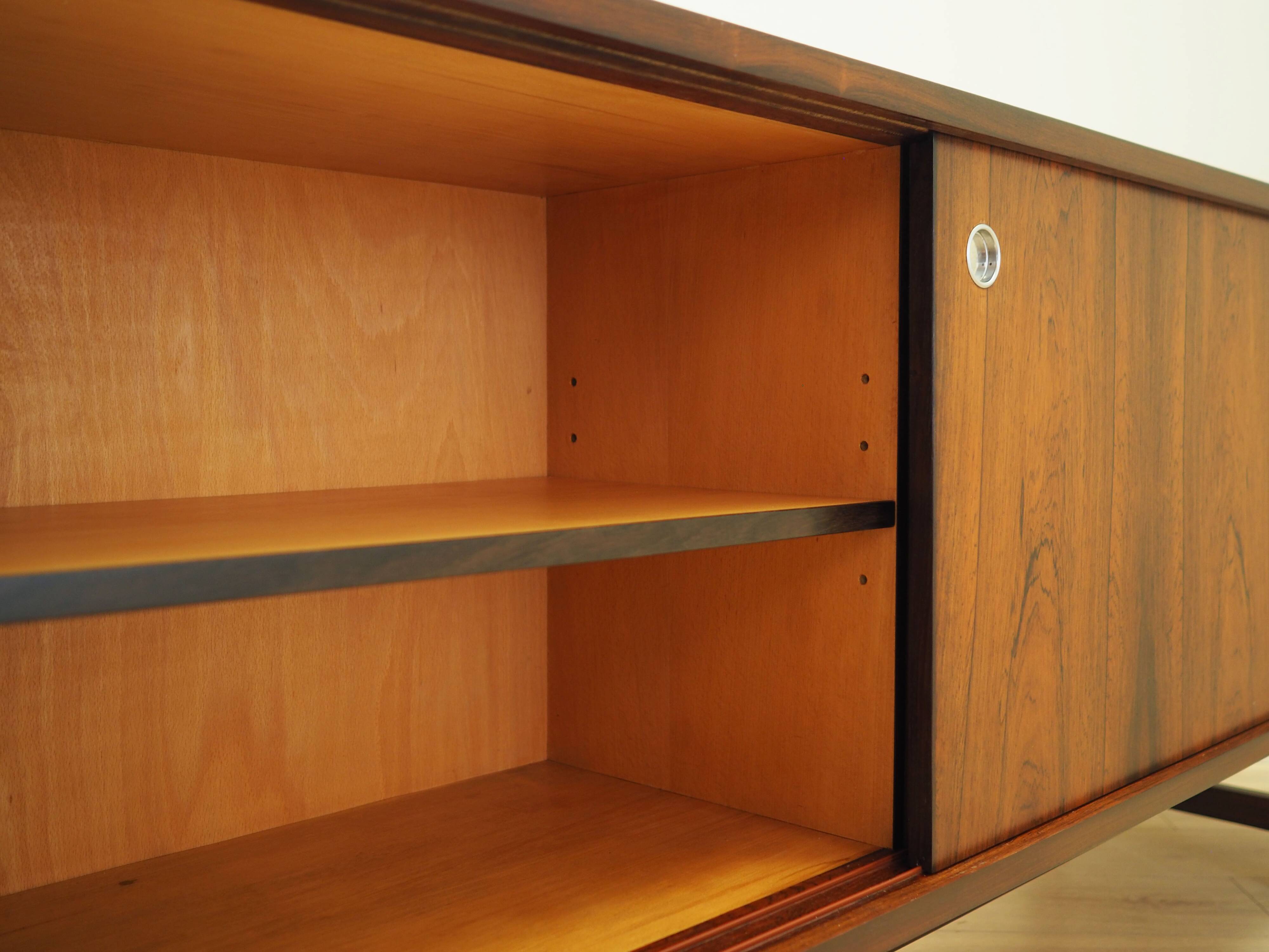 Rosewood sideboard, Danish design, 1970s, production: Denmark