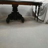 Table extensible 6 à 10 personnes style Napoléon III fin XIX début XXeme