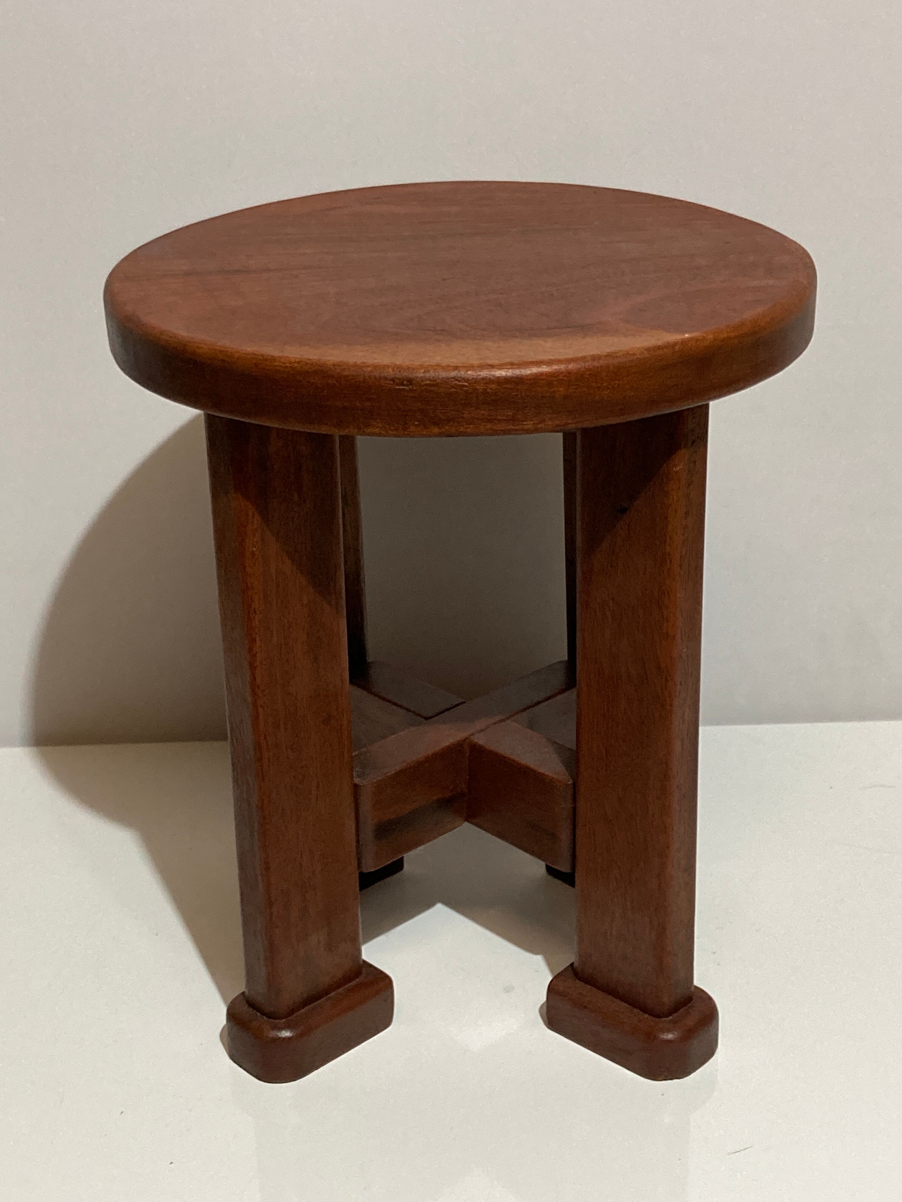 Dutch modernist stool, 1930s