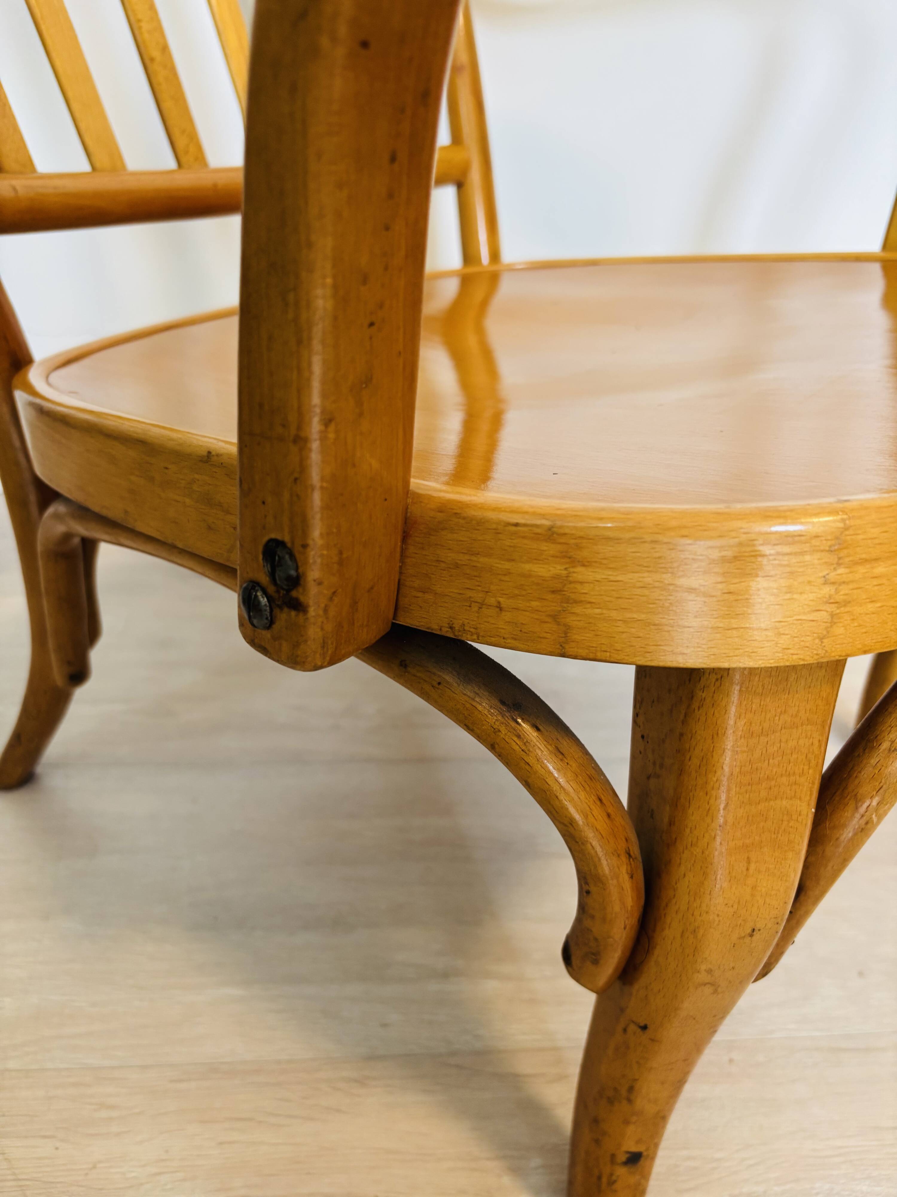 Josef Frank Art Nouveau Chair for Ton, 1940’s