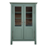 Solid oak cabinet / display case