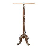 Gilded wooden floor lamp