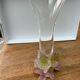 Vase Daum fleurs roses