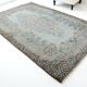 Tapis vintage turc bleu aqua sku-v952