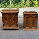 Renaissance sideboard with recess, 17th century, in carved walnut, 177cm