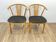 Paire de chaises scandinaves en hêtre