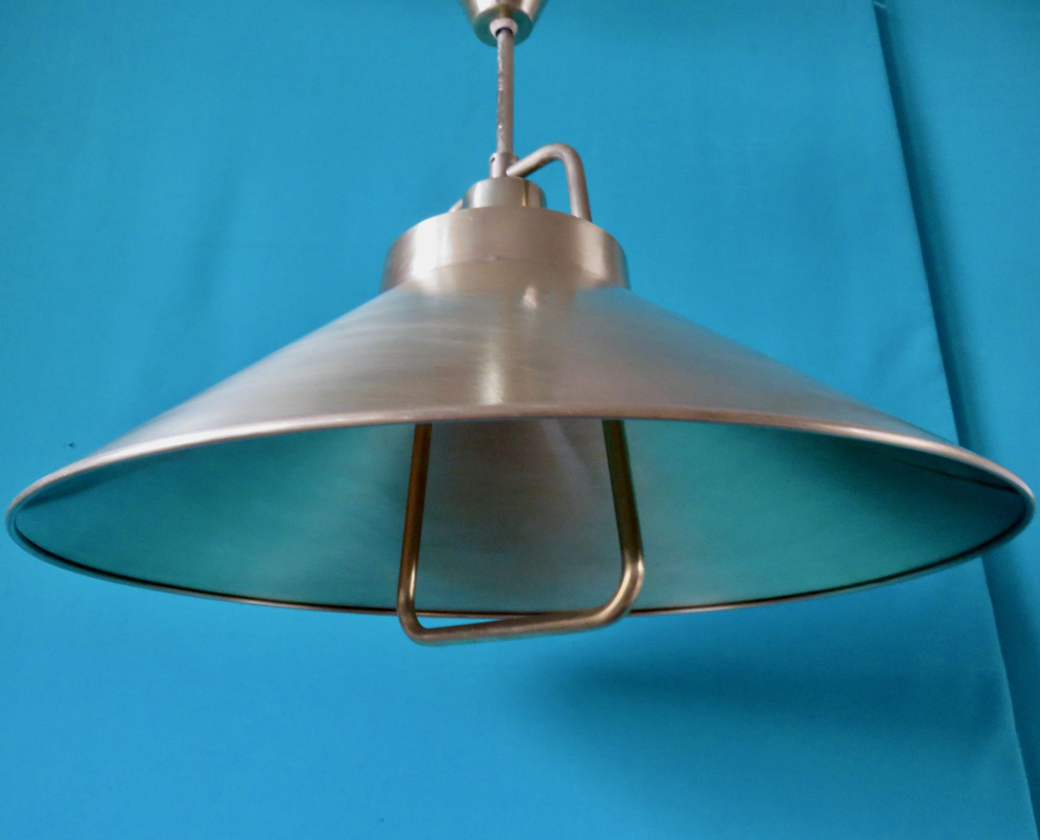 Suspension en laiton de Frits Schlegel par LYFA Danemark 1967