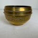 Brass plant pot