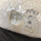 Woman bust in cracked ceramic Art deco