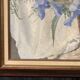 Georges prestat (1911-1994), bouquet aux iris, huile sur toile de 1946