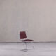 Vintage tubular steel dining chair, Italy, 1970’s