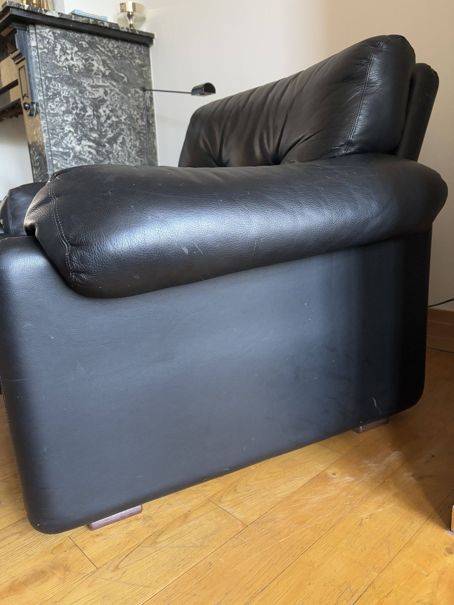 "Coronado" armchair by Afra and Tobia Scarpa by B&B ITALIA